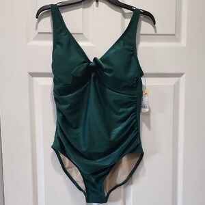 Emerald Green One-Piece Swimsuit